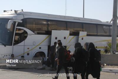 تردد 103 هزار زائر از مرز مهران