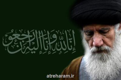 مراسم بزرگداشت عالم ربانی آیت الله فاطمی نیا در تهران