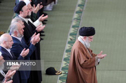 نماز عید فطر به امامت مقام معظم رهبری اقامه شد