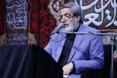 مرثیه خوانی مهدی سماواتی به مناسبت دهه سوم محرم به همراه فیلم