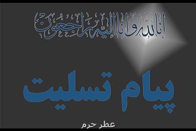 پیام تسلیت حجت الاسلام فاطمی روش به دنبال ارتحال آیت الله میرسجادی